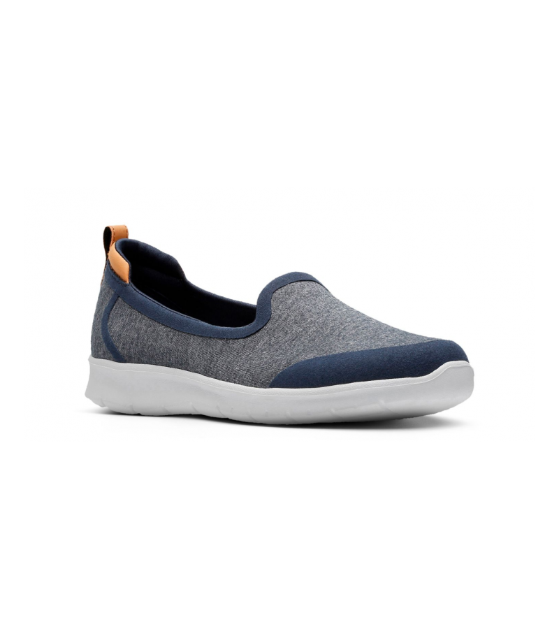 Clarks - Step Allena Lo Navy Textile